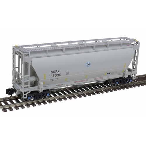 Atlas N scale 50006217 TXI (GBRX) #65004 3230 Covered Hopper "Master Plus"