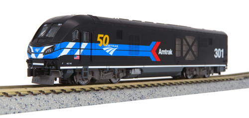Kato N Scale 176-6050-DCC Amtrak ALC-42 Charger "Amtrak Day One" #301 DCC NO SOUND