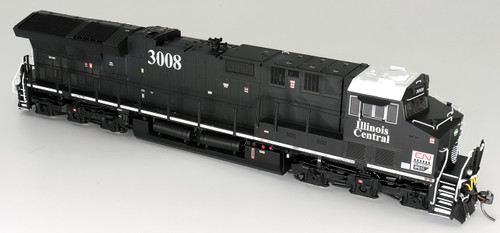 Intermountain 497112-01 Illinois Central CN Heritage ET44AC #3008 DCC, NO sound HO