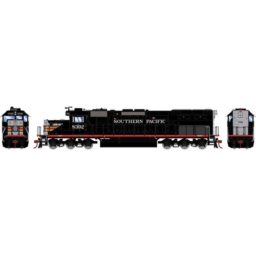 Athearn RTR 73050 Southern Pacific "Black Widow" SD40T-2 123" Nose #8392 DC HO
