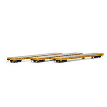 Athearn RTR 98087 Union Pacific 60' Flat Car 3-car set HO scale