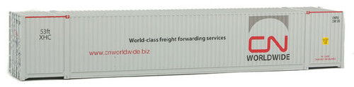 Walthers Scenemaster 949-8518 Canadian National 53' Singamas Corrugated-Side Container HO