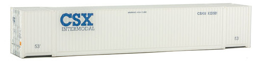 Walthers Scenemaster 949-8520 CSX 53' Singamas Corrugated-Side Container HO