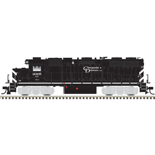 Atlas 10004078 Chesapeake & Delaware GP38 #2005 DCC Sound Gold HO