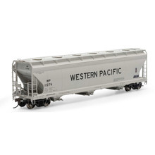 Athearn Genesis 15440 Western Pacific 4600 cf 3-Bay Centerflow Hopper #11974 HO