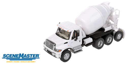 Walther's SceneMaster 949-11678 White International 7600 3-axle Cement Truck HO