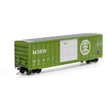 Athearn RTR 18679 MD&W 50' FMC 5377 Plug Door Box Car #8047 HO scale