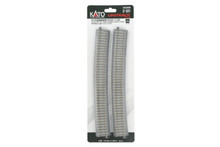 Kato 2-331 63 1/4" large Radius Curved UniTrack HO 4-pack
