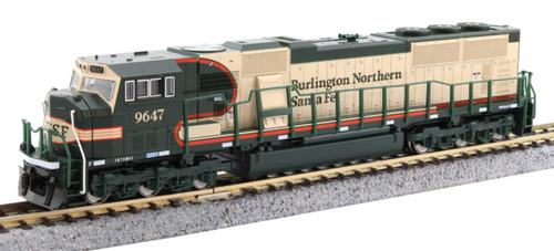 Kato N Scale 176-6503 BNSF SD70MAC #9647 "Merger Scheme" DC N scale