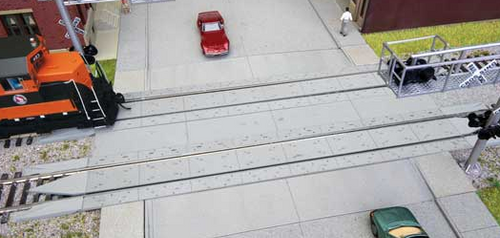 Walthers 948-83115 Modern Concrete Crossings w/rerailer Ends HO