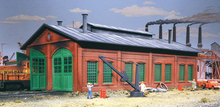 Walthers 933-3007 Two-Stall Engine House Kit HO