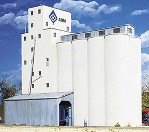 Walthers 933-3225 ADM Grain Elevator Kit HO