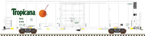 Atlas N 50006565 Tropicana TrinityRail 64' Modern Reefer (Low Numbers) #3173