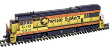 Atlas 10004285 Chessie U30B #8213 DCC/Sound Gold HO
