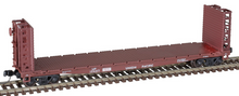 Atlas N scale 50005805 UP Union Pacific 48' GSI Bulkhead Flat Car #15624