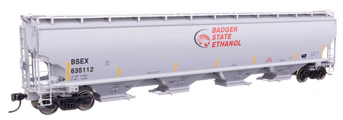 Walthers 920-110314 Badger State Ethanol 67' Trinity 6351 cf 4-bay Hopper #635112 HO