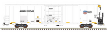 Atlas 20007317 Union Pacific Trinity 64' Reefer (High Numbers/Patch) #111424 HO