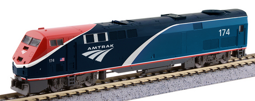 Kato N Scale 176-6041 Amtrak PH VII P42 #174 DC