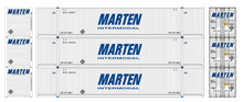 Athearn RTR 26637 Marten 53' CIMC Containers 3-pack HO