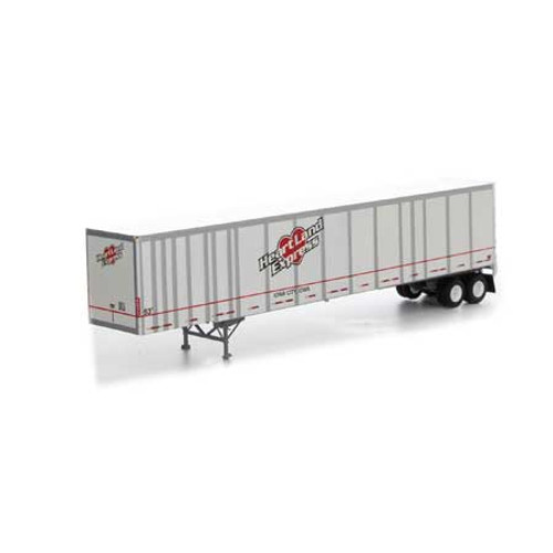 Athearn RTR 72605 Heartland Express 53' Plate Trailer HO
