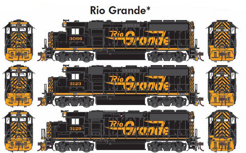 Athearn Genesis 40849 D&RGW Rio Grande GP40-2 #3130 DCC & Tsunami (1st gen) Sound HO
