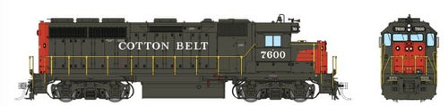 Rapido 40523 SSW Cotton Belt GP40 #7600  DCC & Sound HO