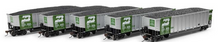 Athearn 81592 Burlington Northern Bethgon Coalporter 5-car set HO