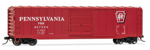 Rivarossi HR6586A Pennsylvania RR 50; Sliding Door Box Car w/ Roofwalk #607592 HO