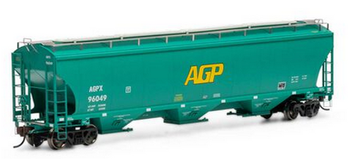 Athearn Genesis 97156 AGP Processing 3-Bay Trinity Hoppers #96049 HO
