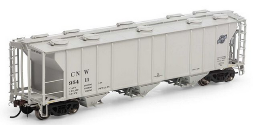 Athearn Genesis 73603 Chicago North Western PS-2 2893 3-Bay Covered Hopper #95387 HO