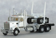 Trainworx 49082 Kenworth W900 White Log Truck/Trailer N scale
