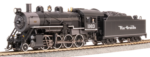 BLI 8751 D&RGW Rio Grande 2-8-0 #1163 DC Stealth HO