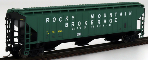 IMRC 653118-03 Rocky Mountain Brokerage #9040 4750 3-bay Hopper N scale