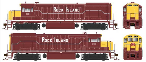 Bowser 25171 Rock Island U25B "Maroon' Phase IV #226 DCC & Loksound HO Bowser 25171 Rock Island U25B "Maroon' Phase IV #226 DCC & Loksound HO