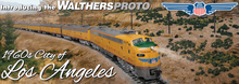 Walthers 920-820 Union Pacific Deluxe Edition 1 City of Los Angeles 10-car set with figures, LED lights, numbers or names installed HO