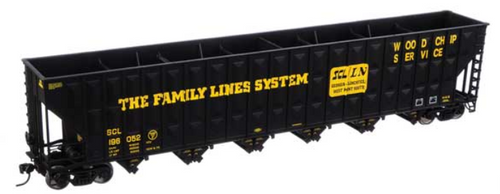 Walthers 910-6772 Seaboard Coast Line 7000cf Wood Chip Hopper #196052 HO