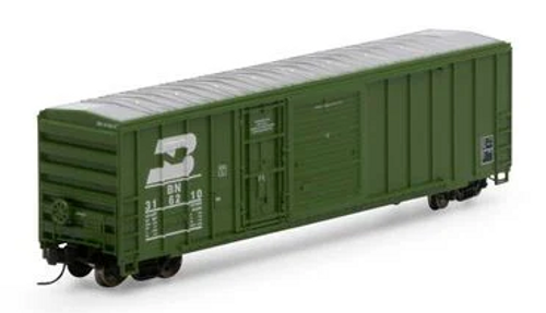Athearn N 24591 Burlington Northern 50' FMC Exterior Post Combination Door Box Car #316210  Athearn N 24591 Burlington Northern 50' FMC Exterior Post Combination Door Box Car #316210