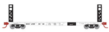 Athearn N 24310 SOO line GSC 53' Bulkhead Flat #5951