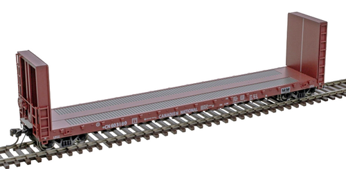 Atlas 20007095 Canadian National 52' Bulkhead Flat #603154 HO