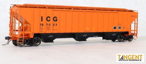 Tangent 11241-10 ICG ILLINOIS CENTRAL GULF "Original 1979" PS4750 Covered Hopper #766913 HO