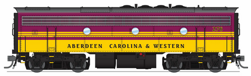 BLI 9683 EMD F7B, ACWR 276, Magenta & Yellow, No-Sound / DCC-Ready, HO