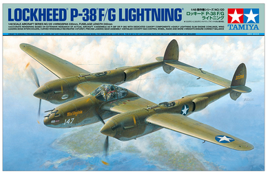 Tamiya 61120 P-38F/G Lightning 1/48