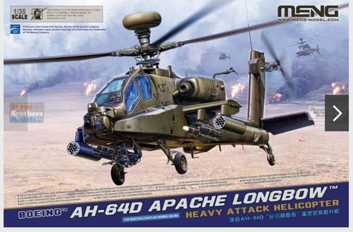 Meng QS-004 AH-64D Apache Longbow 1/35