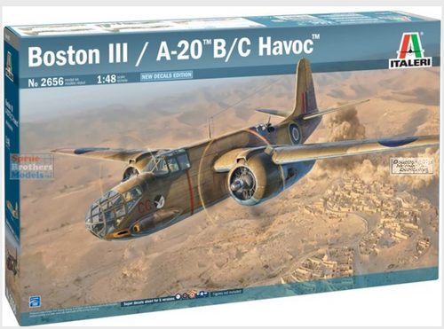 Italeri 2656 Boston III / A-20 B/C Havoc 1/48