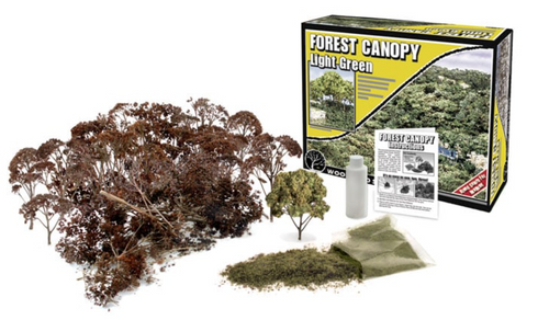 Woodland Scenics F1660 Forest Canopy Light Green