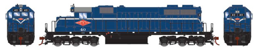 Athearn R-T-R 1449 Minneapolis, Northfield & Southern EMD SD39 #40 DC HO Scale