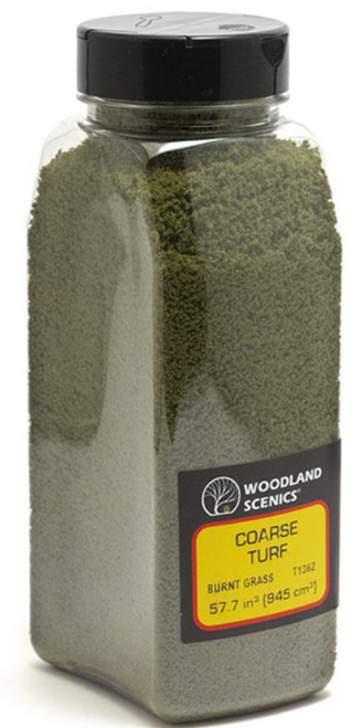 Woodland Scenics T1362 Burnt Grass Coarse Turf