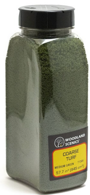 Woodland Scenics T1364 Medium Greed Coarse Turf