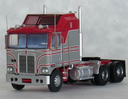 Trainworx 41061 Kenworth K100 Aerodyne Salem Gray & Red N scale