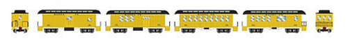 Athearn 11027 Santa Fe Overton Passenger Set 4-cars N scale